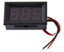 LED panelový voltmeter 0-99,9V RED__ BTE-037