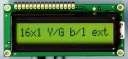 ART New LCD 1x16 KONTRASTNÁ LED (žltá/zelená) E6