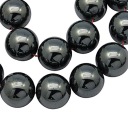 Hematitové korálky Hematit 4mm 1 šnúrka 100 ks