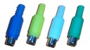 RCA CINCH ZÁSUVKA pre kábel MIX COLOR, 100 kusov
