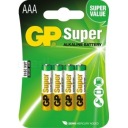AAA BATÉRIA LR03 R3 GP 1,5V SUPER VÝKONNÝ ALKAL FV