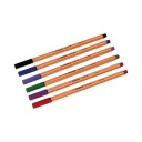 Jemné linky 0,4 mm 6 farieb Point Stabilo