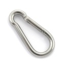 KARABÍNA NA LANÁ POZINKOVANÁ KARABÍNA 5 MM x 50 MM
