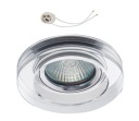 HRUBÉ sklenené stropné svietidlo, 2 cm, pre LED GU10 CT78