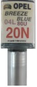 OPEL 20N 04L 80U BREEZE BLUE LAK TUCH-UP ARA