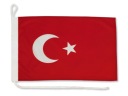 Vlajka Türkiye na jachtu 30x40 cm Vlajka tureckej plachetnice
