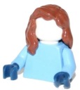 LEGO DÁMSKE VLASY, HNEDÉ 85974