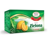 ZDRAVÝ ZELENÝ ČAJ S CITRÓNOM 20TB MALWA ČAJ