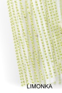 LIMETOVÉ PERLY SAMOLEPIACE PERLY 2mm štrasové kamienky