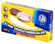 Samotvrdnúca hlina, biela, 460 g Astra