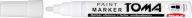 TOMA TO-440 Oil Marker White 99977 HQ