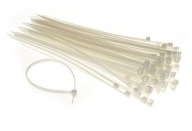 PLASTOVÉ KABELOVÉ SPOJKY 2,5 X 160 BIELE