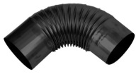 Sporákové koleno, naparovacie koleno, priemer 13 cm