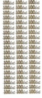 NÁLEPKY Nálepky Nápis 100 rokov č