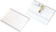 IDENTIFIKAČNÁ TAŠKA S KLOPOM A BEZPEČNOSTNÝM 92x58mm