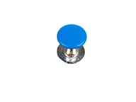 Sedlárske kožené nity 5x5mm 10ks (p: modrá