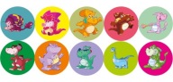 Magnety na chladničku dinosaurov - DINOSAURS MAGNET