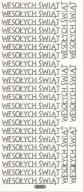 NÁLEPKY Nálepky Nápis Veselé Vianoce 188