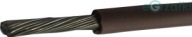 Kábel so silikónovou izoláciou, priemer 1,5 mm