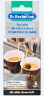 Dr. BECKMANN TABLETY DO KÁVOVAROV 6 KS