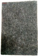Plstené podložky na nábytok, stoličky, taburetky, veľké, čierne, hrúbka 9 cm x 13 cm