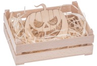 KRABIČKA S TEKVINOVOU HALLOWEEN dekoráciou