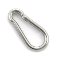 KARABÍNA NA LANÁ POZINKOVANÁ KARABÍNA 5 MM x 50 MM