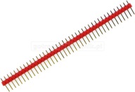 Kolíkový pás 1x40pinový raster 2,54mm_______BTE-207