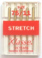 STROJOVÉ IHLY na STRETCH veľkosť 75 - 5 ks - tř