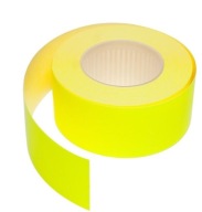 Popisovacia páska 22x12, 1-radová, rovné strany, ŽLTÁ