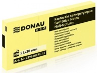NOTEBOOKY NÁLEPNÉ POZNÁMKY 51X38 DONAU 3 KS.