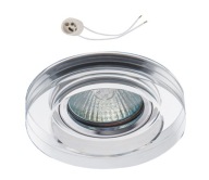 HRUBÉ sklenené stropné svietidlo, 2 cm, pre LED GU10 CT78