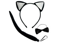 Súprava kostýmu CAT CAT ears Slepačí ples