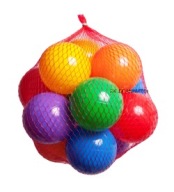 Gule 7 cm 12 ks Large Mix Colors DRY BAZÉN