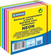 SAMOLEPIACIE POZNÁMKY, LEPIACE KOCKA DONAU, 76X76MM, 400 listov