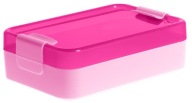 VEĽKÁ RAŇAJŇOVÁ NÁDOBA S KLIPOM HILO PT1780 BPA FREE RUŽOVÁ 20x13x6CM