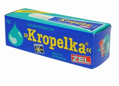 DROPELKA GEL 3g SUPER SILNÉ INSTANTNÉ LEPIDLO