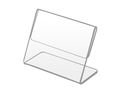 CENNÍK, POPIS - CENNÍK 70x50 mm PLEXI