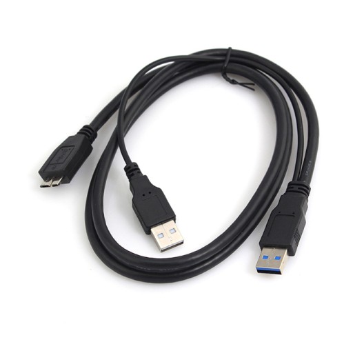 Y OTG HOST CABLE USB 3.0 Micro B napájací zdroj 1M