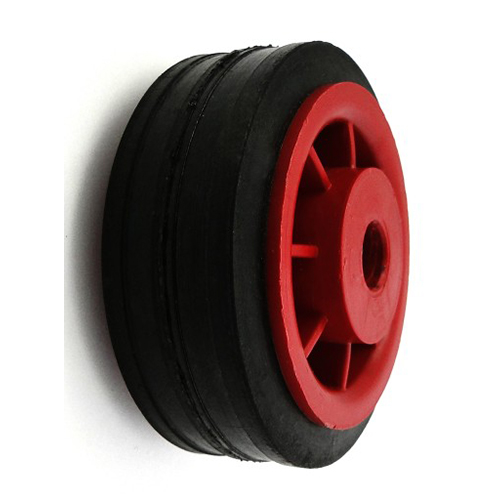 Kolesové grilovacie kolieska fi. 80 mm plast a guma