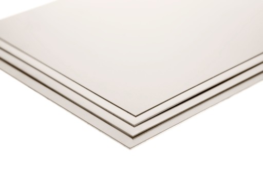List alpaky nový strieborný list 0,3mm - 20x10cm | formát 200x100x0,3mm
