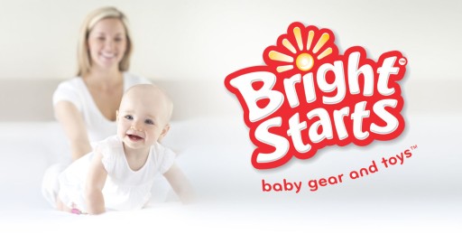 BRIGHT STARTS Dvojfarebná hrkálka 8188