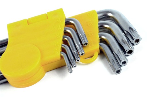 ŠESTRUBOVÉ KĽÚČE DLHÉ TORX IMBUS T10-T50 9 ks