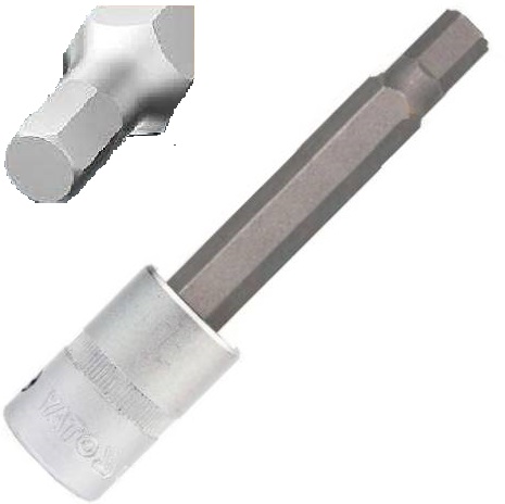 Imbusový kľúč 1/2''HEX 17mm L100mm 04398