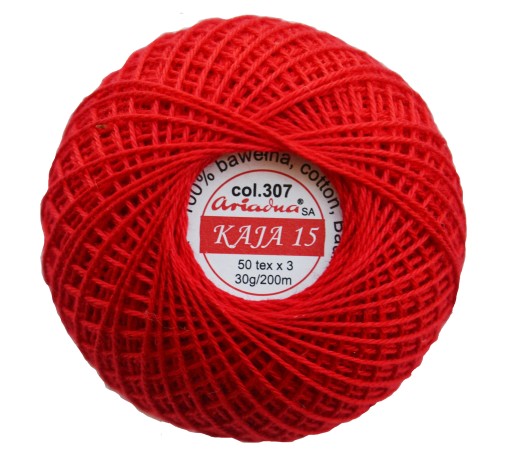 Cordonka KAJA 50*3 30g ARIADNA VŠETKY FARBY