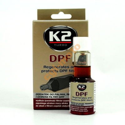 K2 DPF 50 ML PALIVOVÁ ADITÍVA CHRÁNI DPF FILTRE