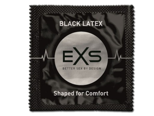 EXS kondómy BLACK LATEX pre rozmanitosť!