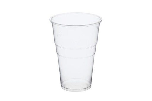Hrnček Hrnček Plastové hrnčeky na pivo 400 ml OPÄTOVNE POUŽITEĽNÉ 50 ks.