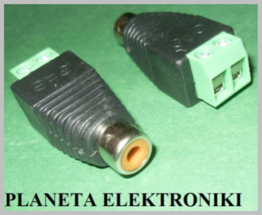 Rýchly konektor RCA zásuvka + FV rýchly konektor (2495)