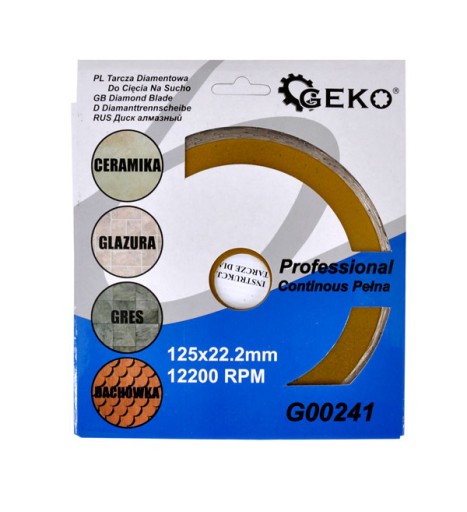 Diamantový kotúč 125mm GEKO G00241